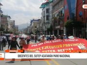Áncash: SUTEP confirma paro nacional por presupuesto