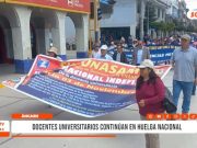 Áncash: docentes de UNASAM mantienen huelga nacional