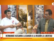 Hermanos Vizcarra llegan a La Libertad para actividades políticas