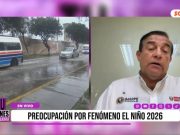 “Estamos en el sistema no activo hasta marzo; sin embargo, hay la posibilidad de un calentamiento del mar y un Niño débil entre abril y julio del 2026”: contralmirante Jorge Paz Acosta, presidente de la Comisión ENFEN