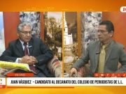 Trujillo: Juan Vázquez presenta propuestas para el Colegio de Periodistas