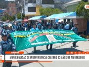 Independencia: Municipalidad celebró 33 años con desfile cívico
