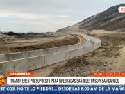 La Libertad: transfieren presupuesto para quebradas San Ildefonso