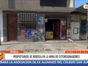 Trujillo: extorsionadores arrojan dinamita en negocio