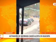 Lima: activación de quebrada causó alerta en carretera