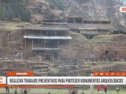 Áncash: refuerzan protección de monumentos por lluvias