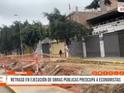Nacional: inversión pública con retraso preocupa a economistas