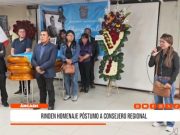 Áncash: Rinden homenaje póstumo a consejero regional
