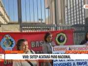 Lambayeque: Sutep acata paro nacional por pensiones dignas