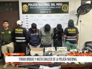 Trujillo: Operativo policial decomisa drogas y chalecos PNP