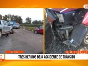 Trujillo: accidente de tránsito deja tres heridos en Laredo