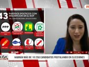 Silvia Guevara Pérez, experta en derecho electoral y miembro de Aklla Perú: “Candidaturas aún no están definidas, vamos a conocer realmente a los postulantes recién el 23 de diciembre”