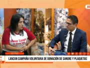 Trujillo: Lanzan campaña de donación de sangre y plaquetas