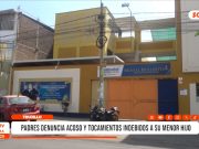 Trujillo: denuncian acoso escolar y tocamientos indebidos en colegio