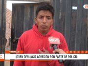 Trujillo: agresión policial a joven en mototaxi indigna a vecinos