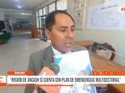 Áncash: región sí cuenta con plan de emergencia multisetorial
