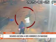 Sicario asesina a dos hombres en reunión navideña en La Victoria