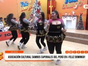 Sambos Caporales del Perú brilló en Feliz Domingo