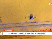 Cajamarca: extorsionadores atacan local de Sol de Chota
