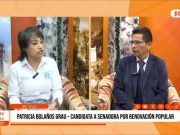 Patricia Bolaños plantea reforma de salud y valores desde el Senado