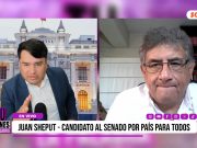 “Pasar a segunda vuelta, y es el único outsider del conjunto de candidatos. Su campaña electoral recién empezará en enero”, afirmó Juan Sheput, candidato al Senado por País para Todos