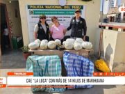 Trujillo: capturan a alias La Loca con marihuana incautada
