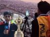 Lima: Adolescente viajó 18 horas para relatar final de Copa Libertadores desde el cerro junto al estadio