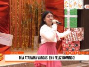 Mía Atarama Vargas deslumbra en Feliz Domingo