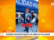 Trujillo: regidores rechazan concierto de cumbia en Plaza Mayor