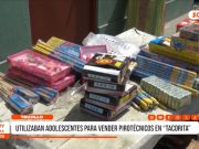 Trujillo: Utilizaban adolescentes para vender pirotécnicos ilegales en Tacorita