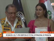 Trujillo: Sol TV recibió reconocimiento por Festival de Primavera