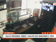 Trujillo: inseguridad ciudadana marcó el 2025 con robos constantes