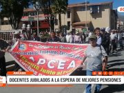 Áncash: docentes jubilados esperan pensiones dignas