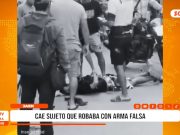 Jaén: Robo a farmacia con arma falsa terminó en violenta detención