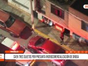 Florencia de Mora: Detienen a tres por presunta microcomercialización de droga