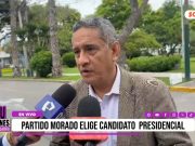 «José Jerí gobierna con gestos y no como estadista; la luna de miel con el pueblo se le acaba este mes. El Congreso gobierna»: Mesías Guevara, candidato presidencial del Partido Morado