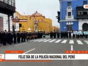Trujillo: desfile policial por el Día de la Policía Nacional