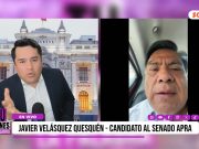 ELECCIONES 2026: Javier Velásquez Quesquén, candidato al Senado por el APRA. “El compañero Enrique Valderrama ya es grandecito y sabe la responsabilidad que ha asumido. Yo voy a lograr que el APRA triunfe en Lambayeque”,