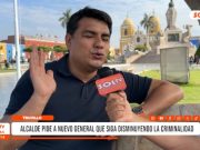 Trujillo: Mario Reyna pide reducir criminalidad a nuevo general