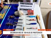 Policía decomisó más de 100 kilos de pirotécnicos en Huaraz