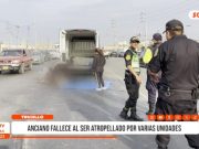 Trujillo: anciano muere atropellado en la Vía de Evitamiento de Víctor Larco
