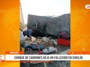 La Libertad: Choque de camiones en Chiclín deja un fallecido en la Panamericana Norte