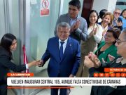 La Libertad: Vuelven a inaugurar Central 105 pese a fallas técnicas