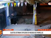 Chiclayo: Sujetos detonan explosivo en negocio de parrillas