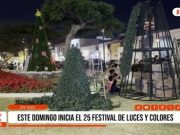Trujillo: inauguran Festival de Luces y Colores 2025 con árboles gigantes