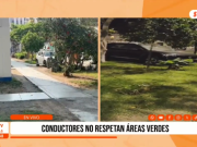 Trujillo: conductores invaden áreas verdes en Los Pinos