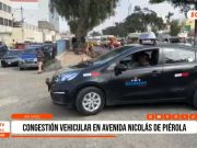 Trujillo: congestión vehicular por obras en Nicolás de Piérola
