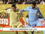 Cusco: Cusco FC es subcampeón de la Liga 1 2025