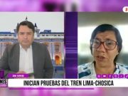 «El exministro de Transportes, César Sandoval (de APP), no tenía la intención de viabilizar el Tren de Lima por pura mezquindad y cálculo político»: Giuliana Calambrogio, regidora de la Municipalidad Metropolitana de Lima