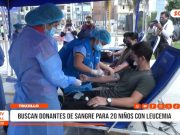 Trujillo: campaña urgente busca donantes de sangre